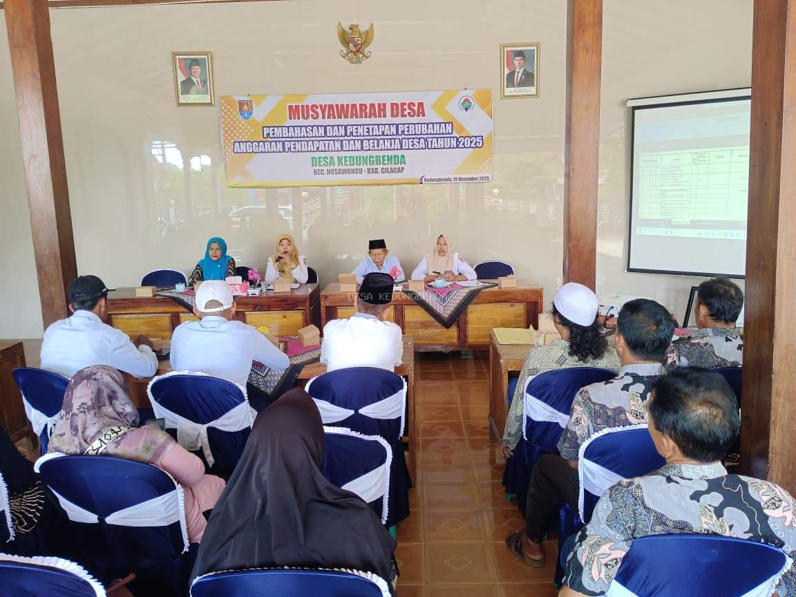 MUSDES PEMBAHASAN DAN PENETAPAN PERUBAHAN APBDES TAHUN 2025